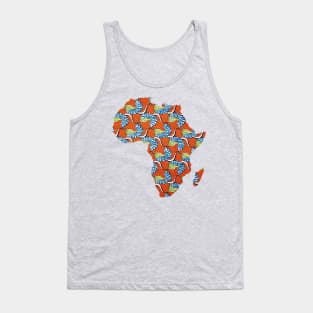 African Print | African Continent | Afrocentric Design Tank Top